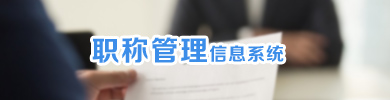 职称管理信息系统